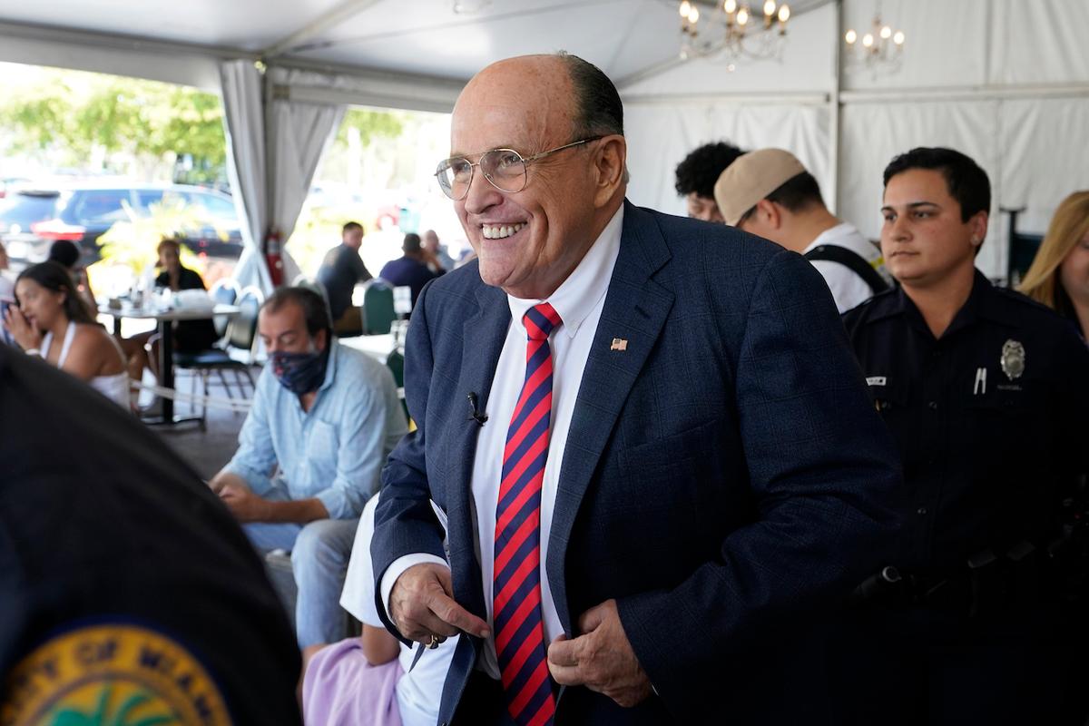 Rudy Giuliani Faces Ethics Charges Over 2020 Presidential Election Claims