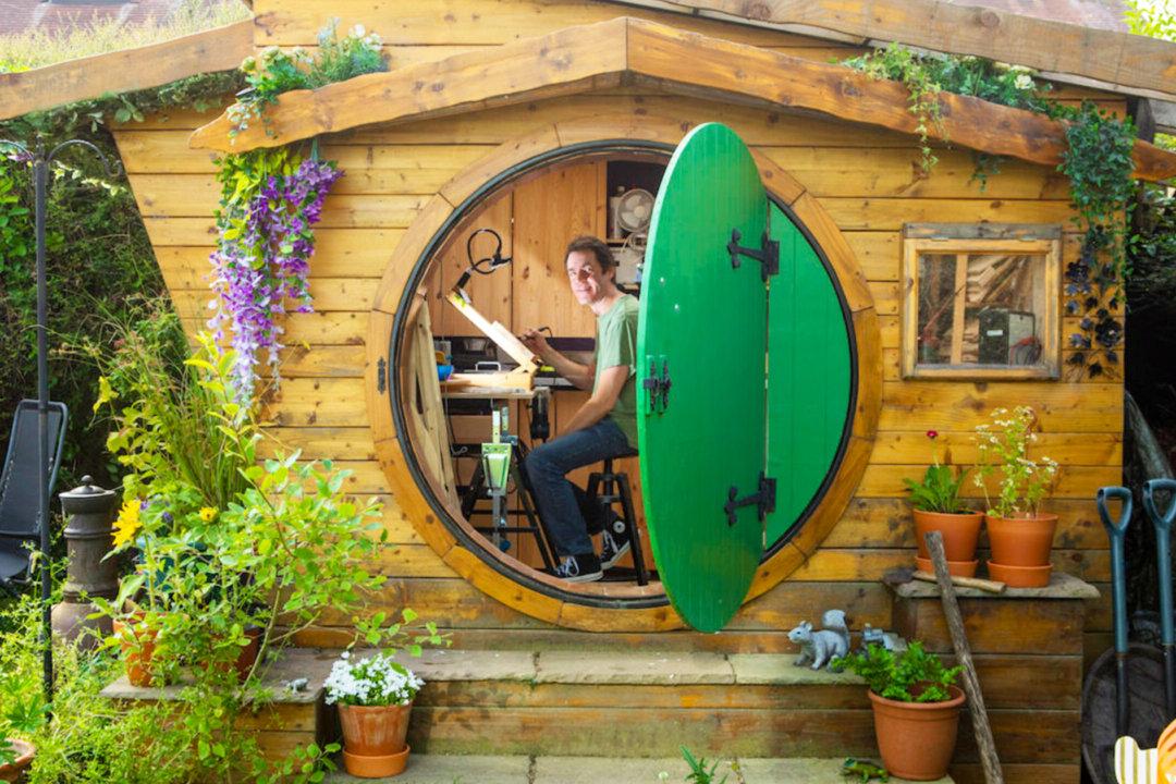 British Man Builds ‘Hobbit House’ in His Backyard to Fulfill Childhood Dream