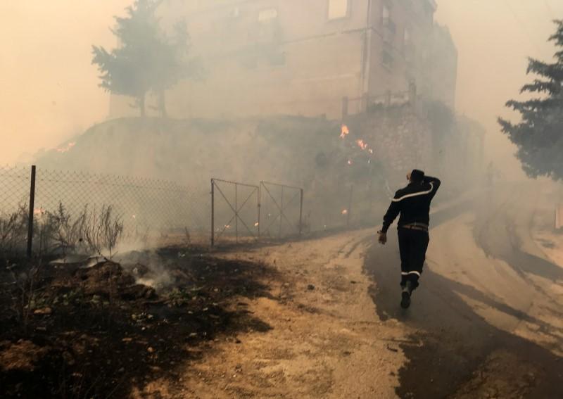 Arson Suspected as Wildfires Rage Across Algeria, 42 People Dead