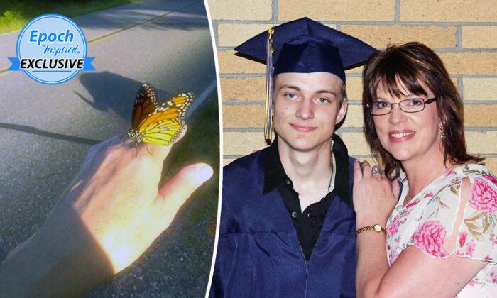 Butterfly Visits Grieving Mom After Son’s Death: ‘I Absolutely Felt It Was a Sign From God’
