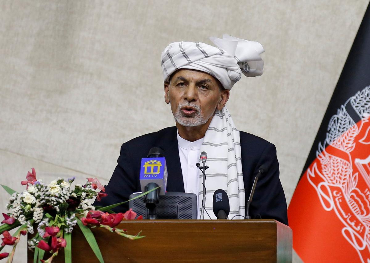 Afghan President in Urgent Talks, Vows to Rally Defenses, Amid Taliban Blitz
