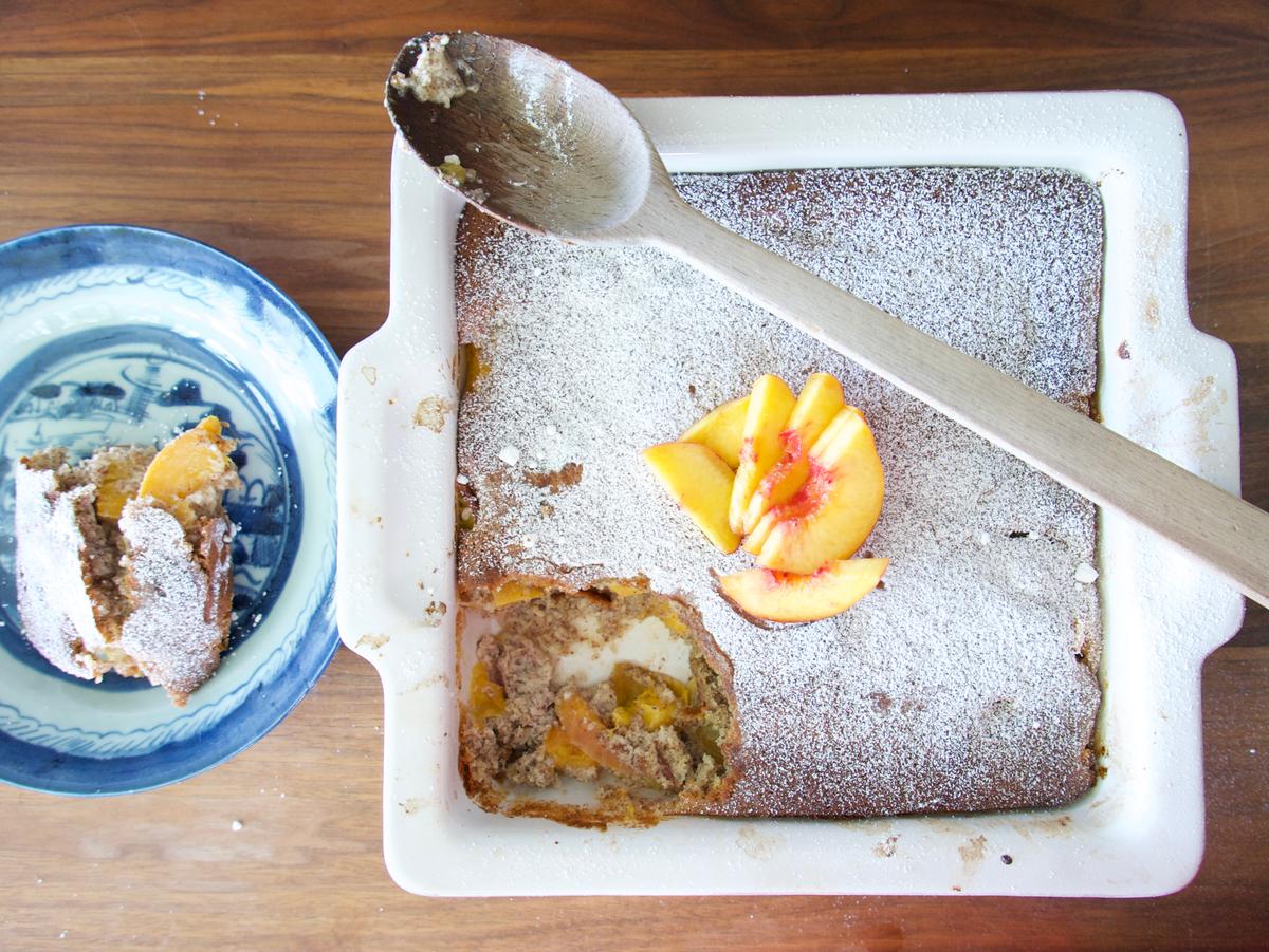 Peach and Almond Cake