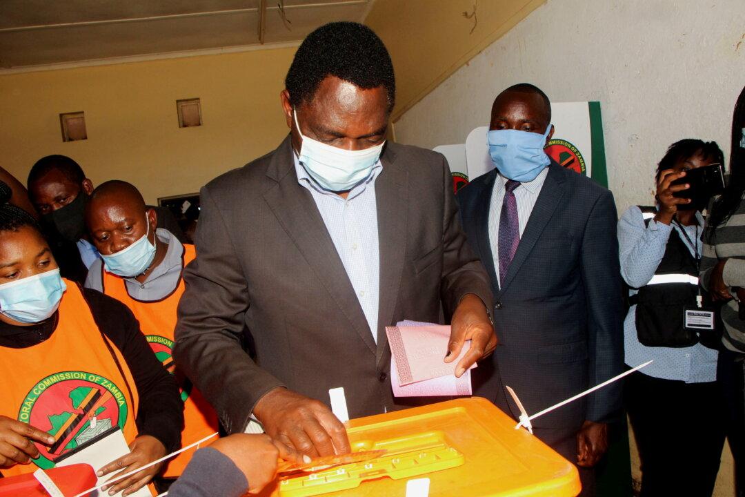 Zambia Opposition Leader Hichilema Wins Landslide in Presidential Election