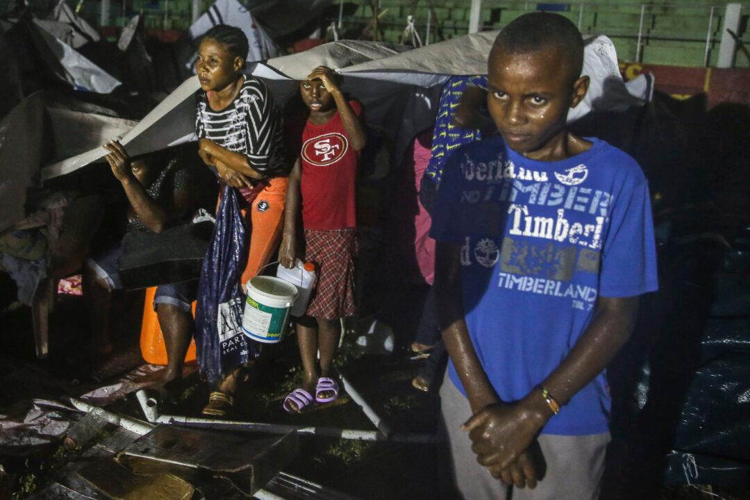 Tropical Storm Drenching Earthquake-Stricken Haiti