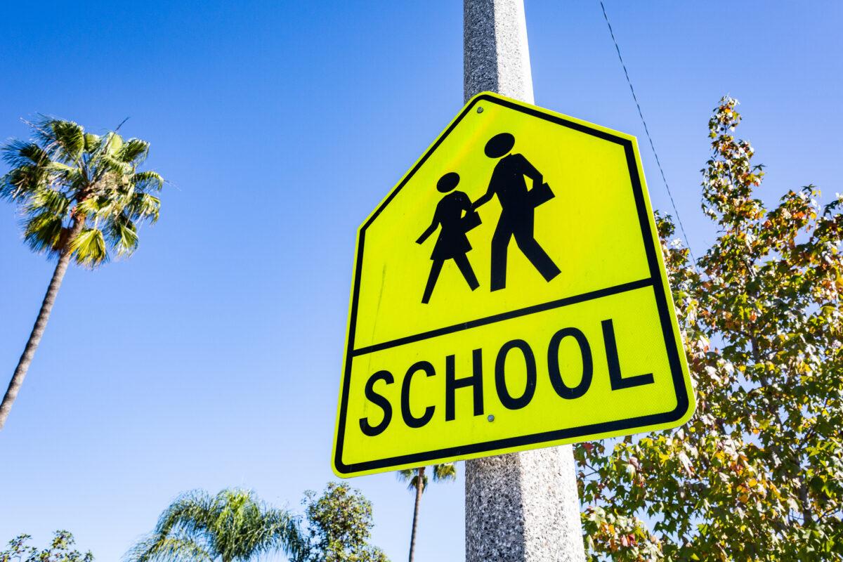 In this file photo, Sonora Elementary School is shown, in Costa Mesa, Calif., on Dec. 1, 2020. (John Fredricks/The Epoch Times)