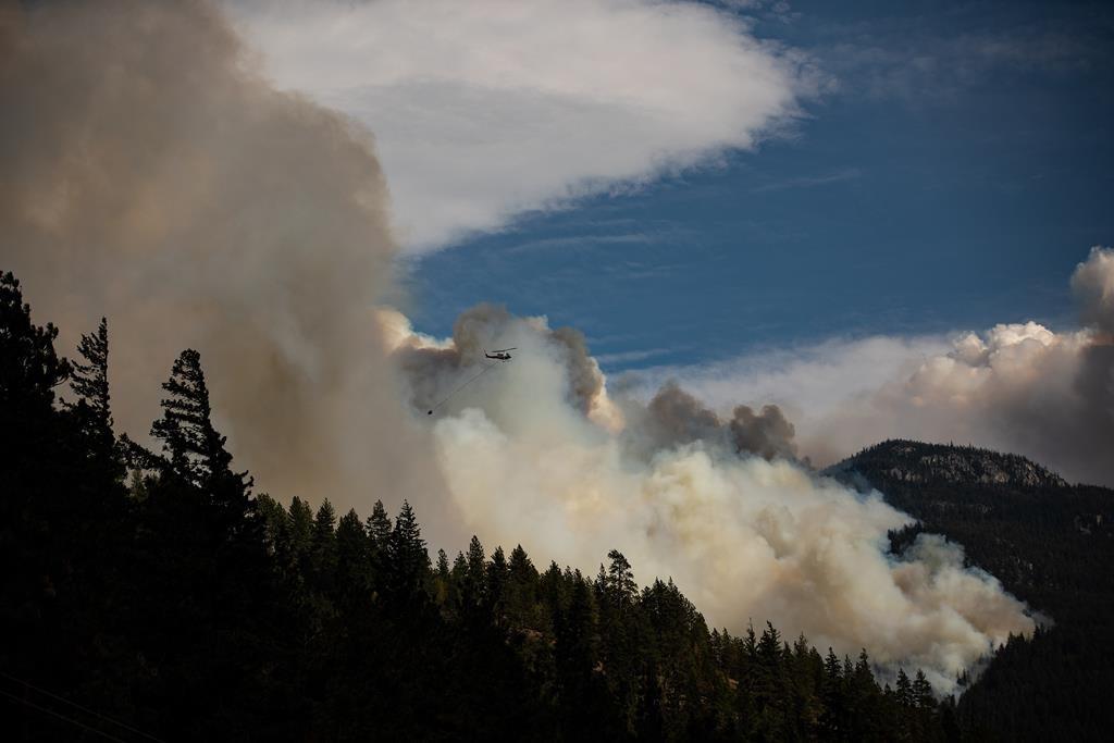 Total Active Wildfires Climb in B.C., but Crews Exploit Cooler Weather in Fire Fight