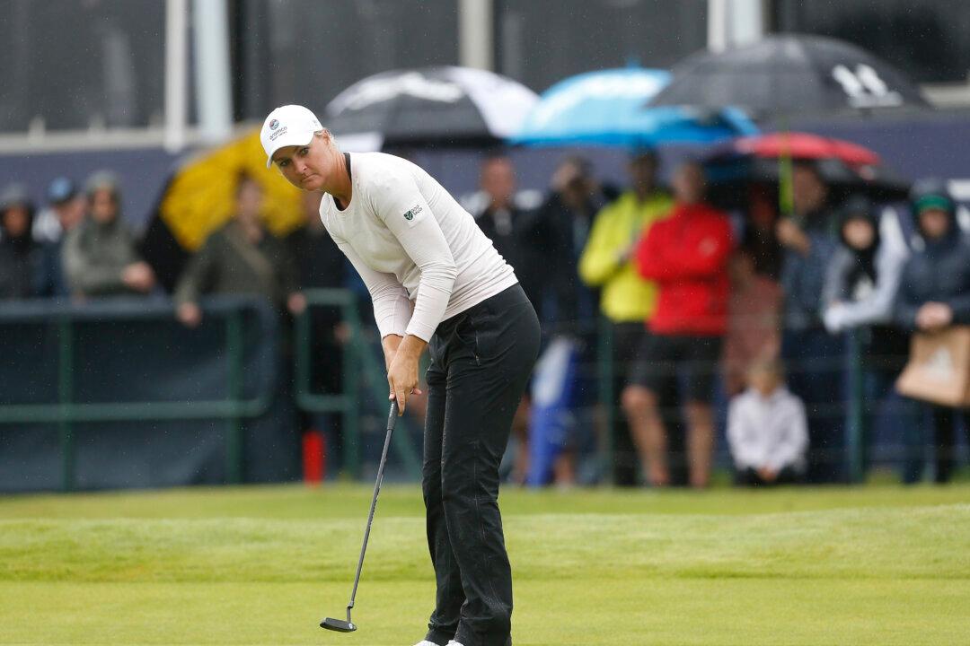 Nordqvist Charges to Top of Women’s Open Leaderboard