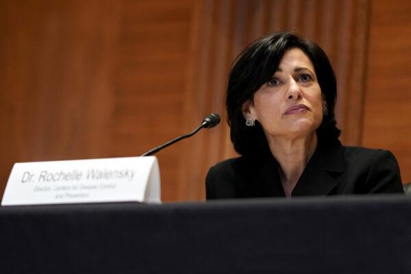 Centers for Disease Control and Prevention Director Dr. Rochelle Walensky during a Senate Appropriations Subcommittee hearing in Washington on May 19, 2021. (Greg Nash-Pool/Getty Images)