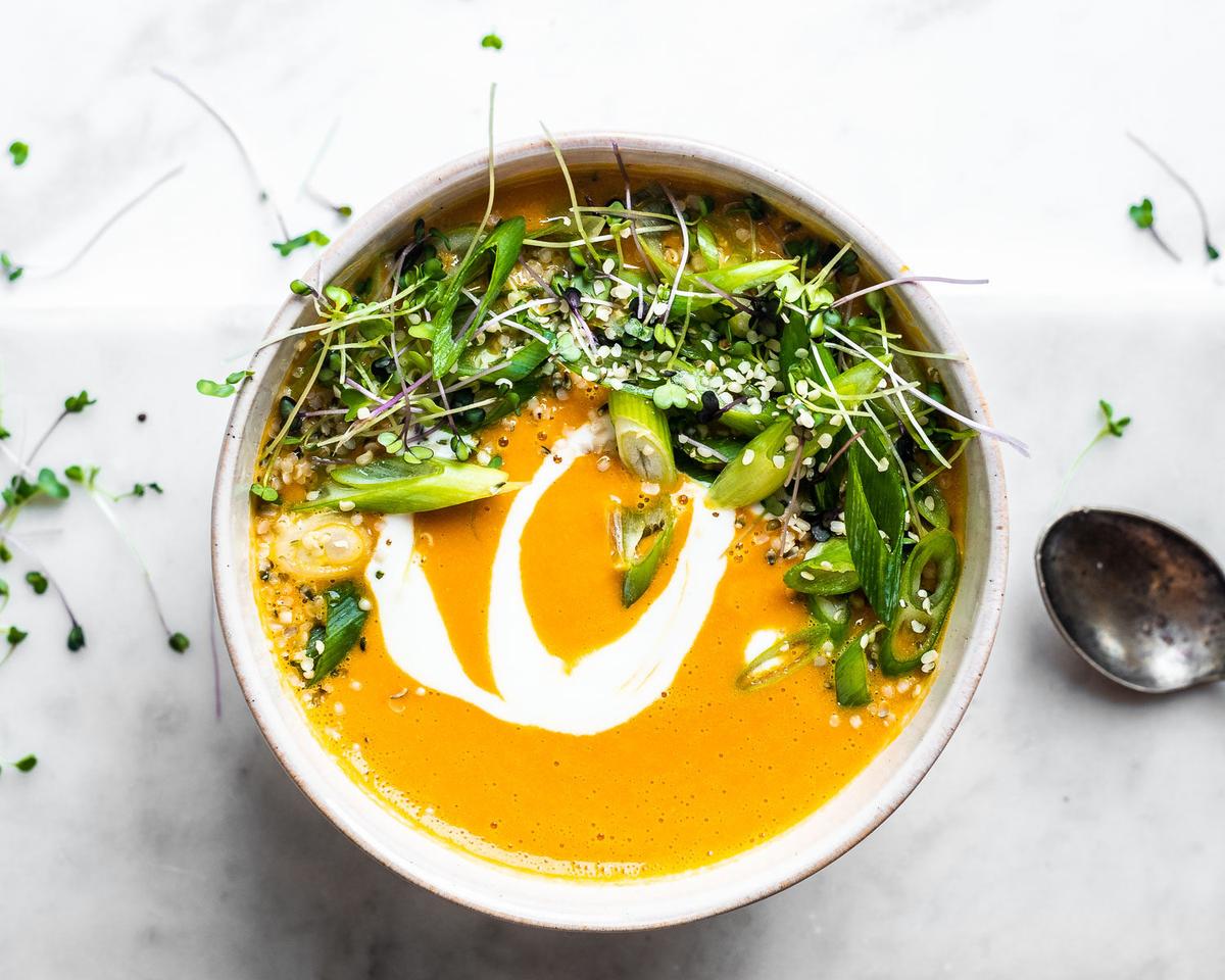 Red Kuri Squash Soup