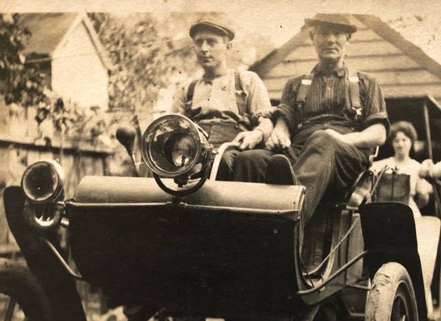 Irene Cornish's great-grandfather William Tindall DeWorth, on the right. (Courtesy of <a href="https://www.facebook.com/renie.bird">Irene Cornish</a>)