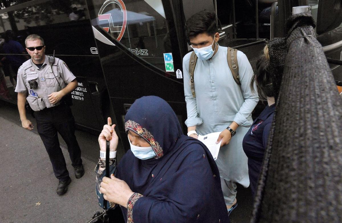 US Working On Offering COVID-19 Vaccines to Afghan Refugees: Psaki