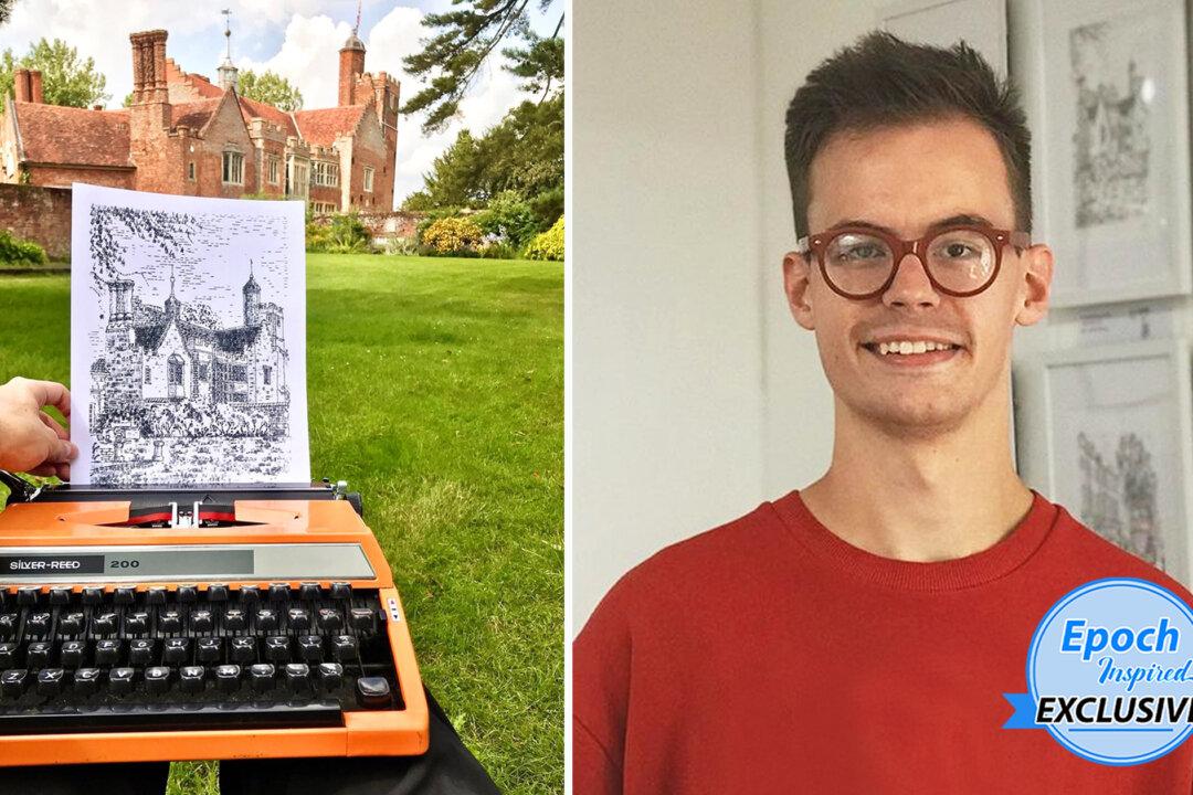 Photos: Young Artist Creates Mind-Blowing Art Prints Using Only the Keys on Typewriter