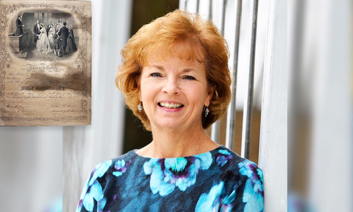 Marriage Certificate From 1875 Discovered in Thrift Shop Given to Couple’s Great-Granddaughter