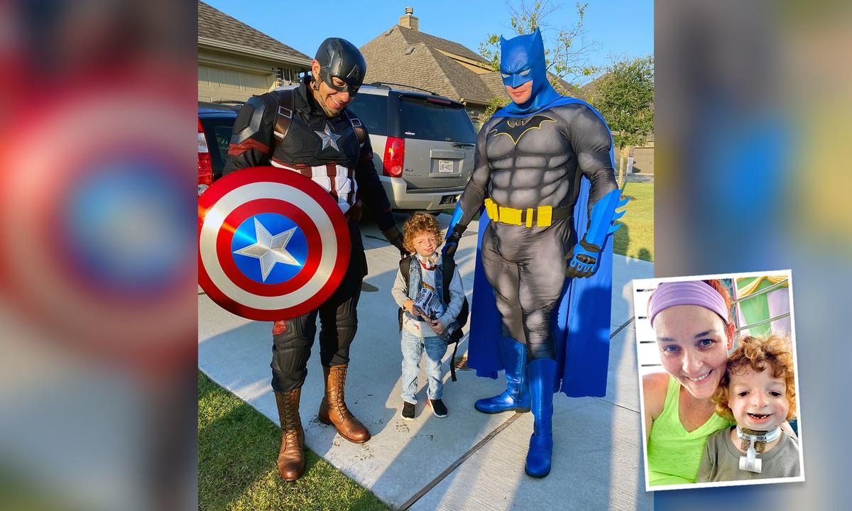 Boy With Rare Condition Gets Special Escort on 1st Day of School After Mom’s Social Media Plea