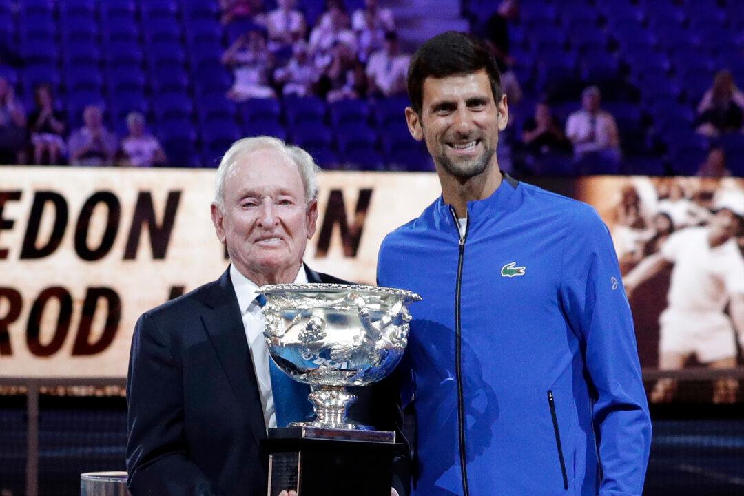 Laver Would Welcome Djokovic to Calendar Grand Slam ‘Club’