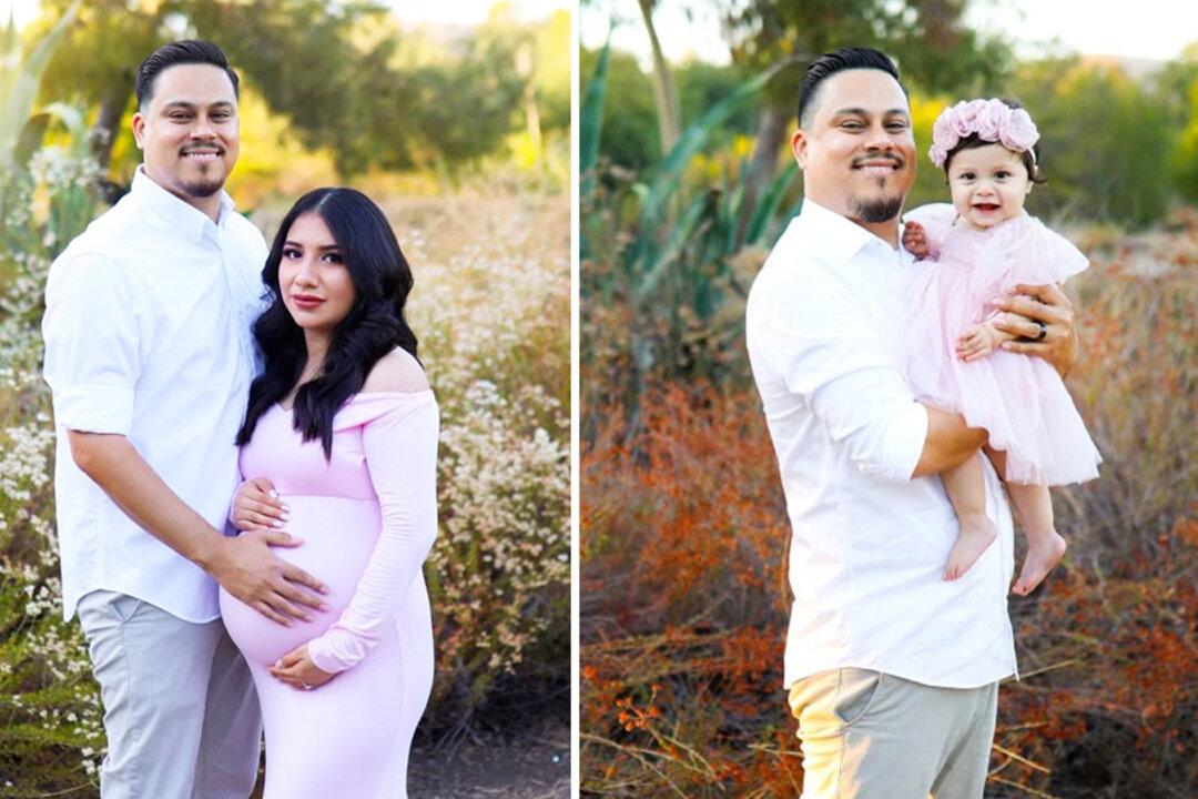 Widower and His Daughter Recreate Maternity Photos He Took With His Late Wife