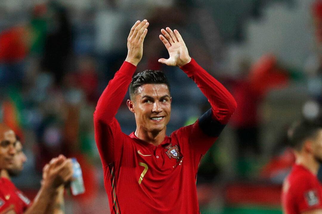Ronaldo Beats Record as Double Sees Off Ireland