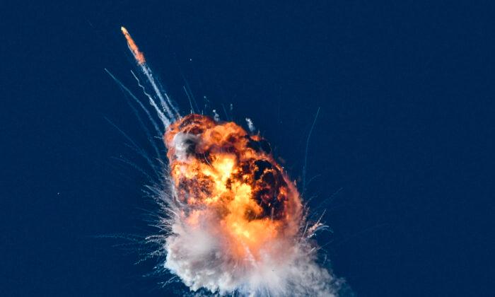 Rocket ‘Terminated’ in Fiery Explosion Over Pacific Ocean