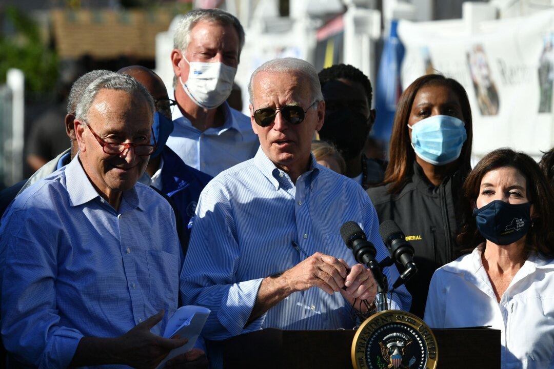 Biden Visits Areas in Northeast Affected by Ida Flooding, Promotes Infrastructure Bill