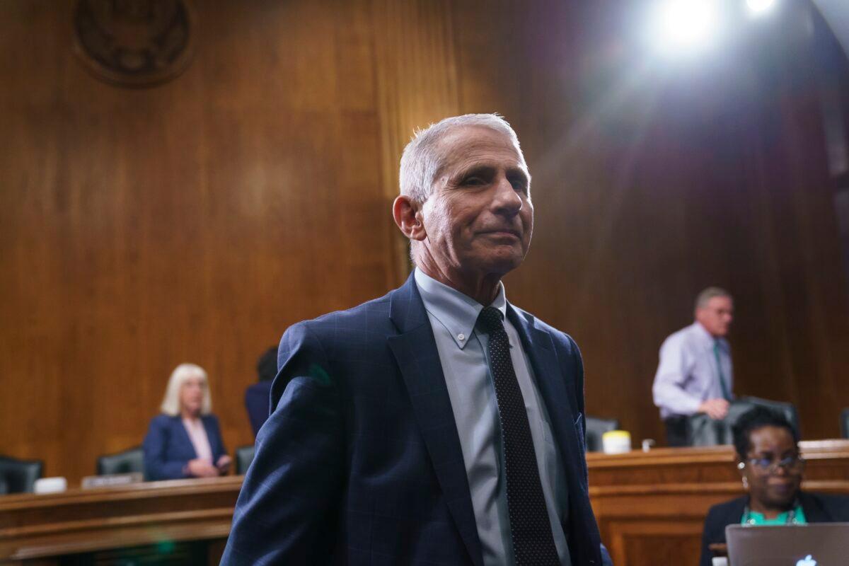 Dr. Anthony Fauci is seen in Washington on July 20, 2021. (J. Scott Applewhite/Pool/Getty Images)