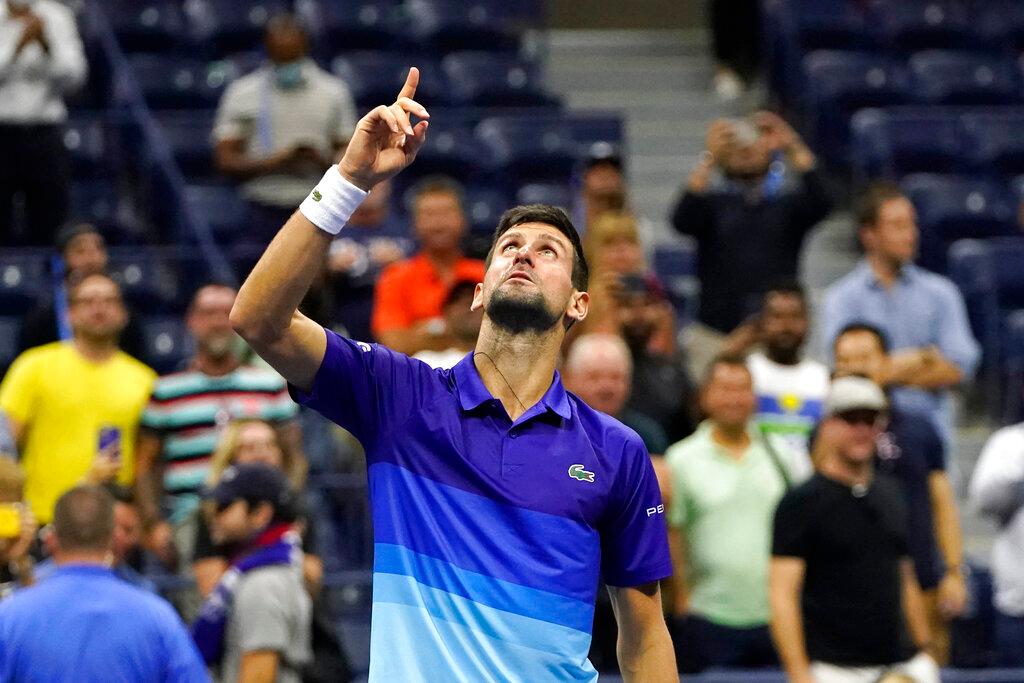 Set Down, Djokovic Tops Berrettini at US Open, Nears Year Slam