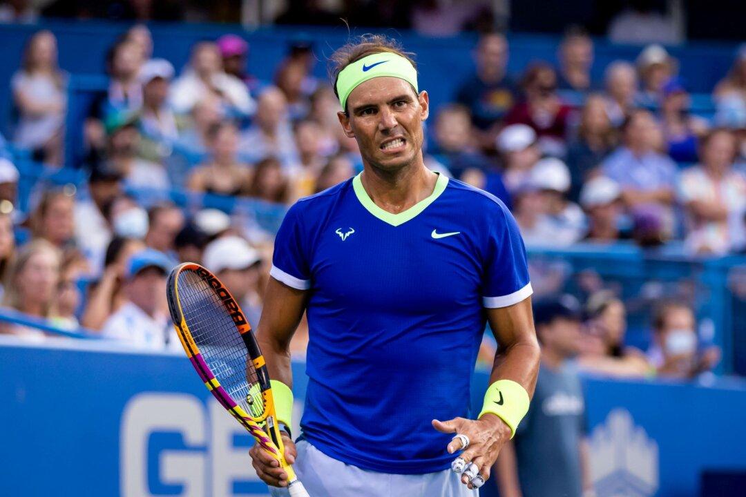 Nadal Recovering After Treatment on Foot Problem
