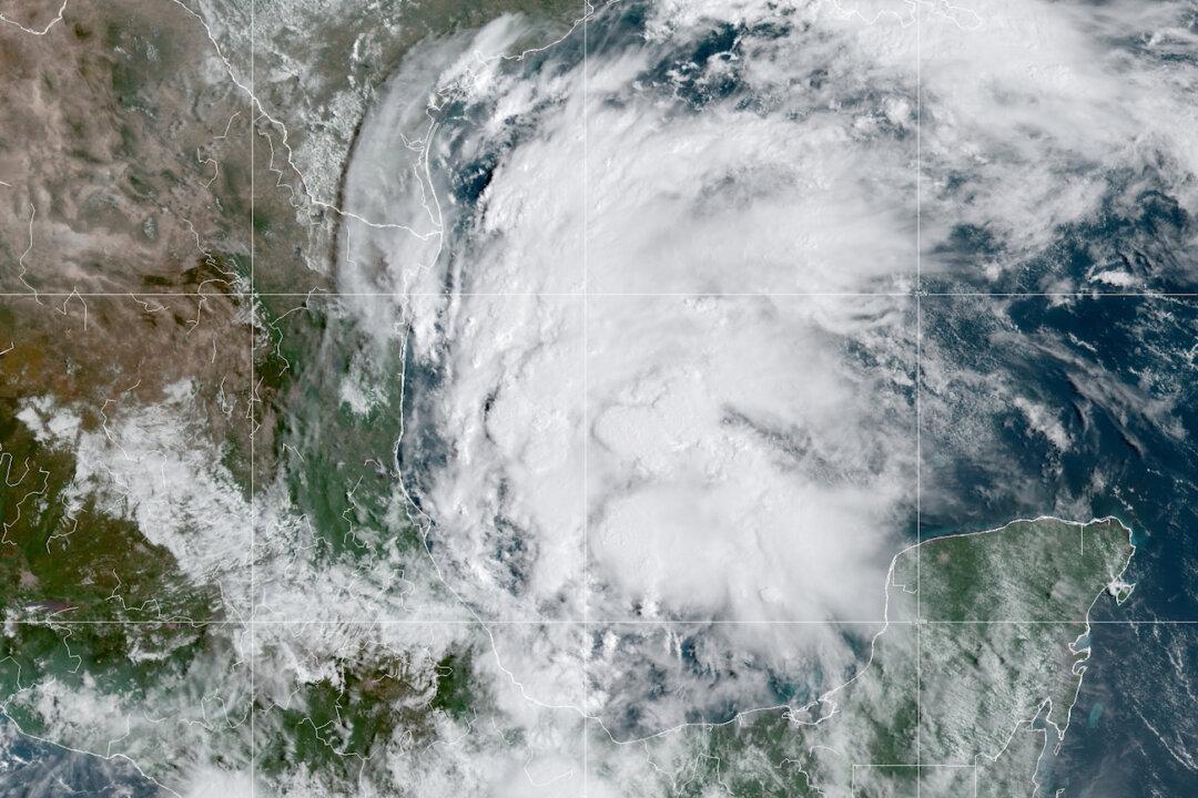 Hurricane Nicholas Makes Landfall in Texas