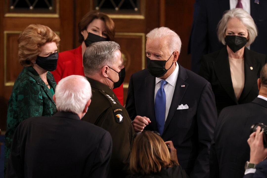 Biden Stands by Milley After Reports of Secret Phone Calls With Chinese General