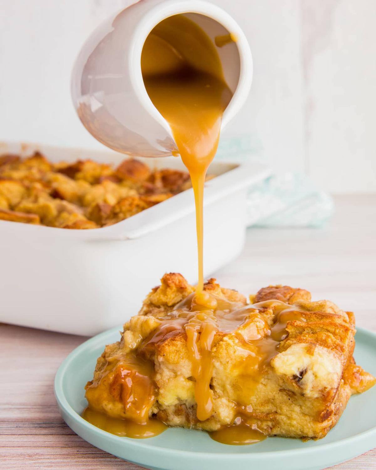 Using leftover French bread gives the custard a chance to settle into the nooks and crannies of the bread. (Marta Rivera Diaz/TNS)