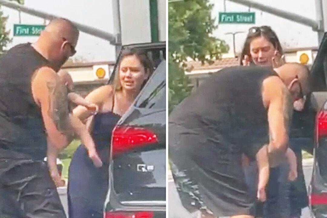 Off-Duty Bay Area Policeman Sees Mom With Choking Baby on Roadside, Pulls Over, Saves His Life