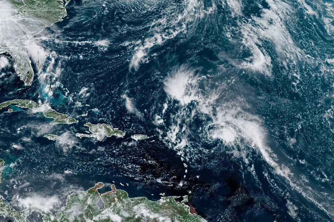 Tropical Storms Peter and Rose Form Over Atlantic Ocean