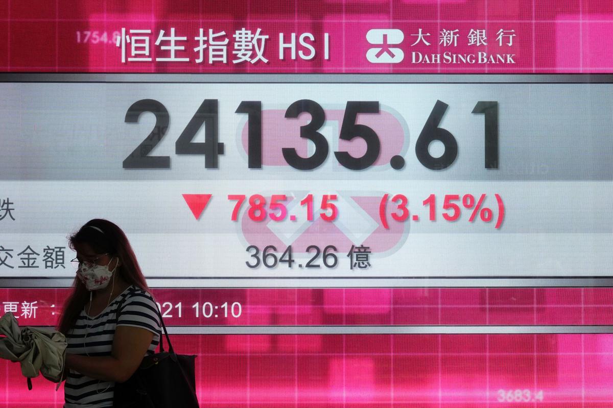 Stocks Drop the Most Since May on Worries Over China, Fed