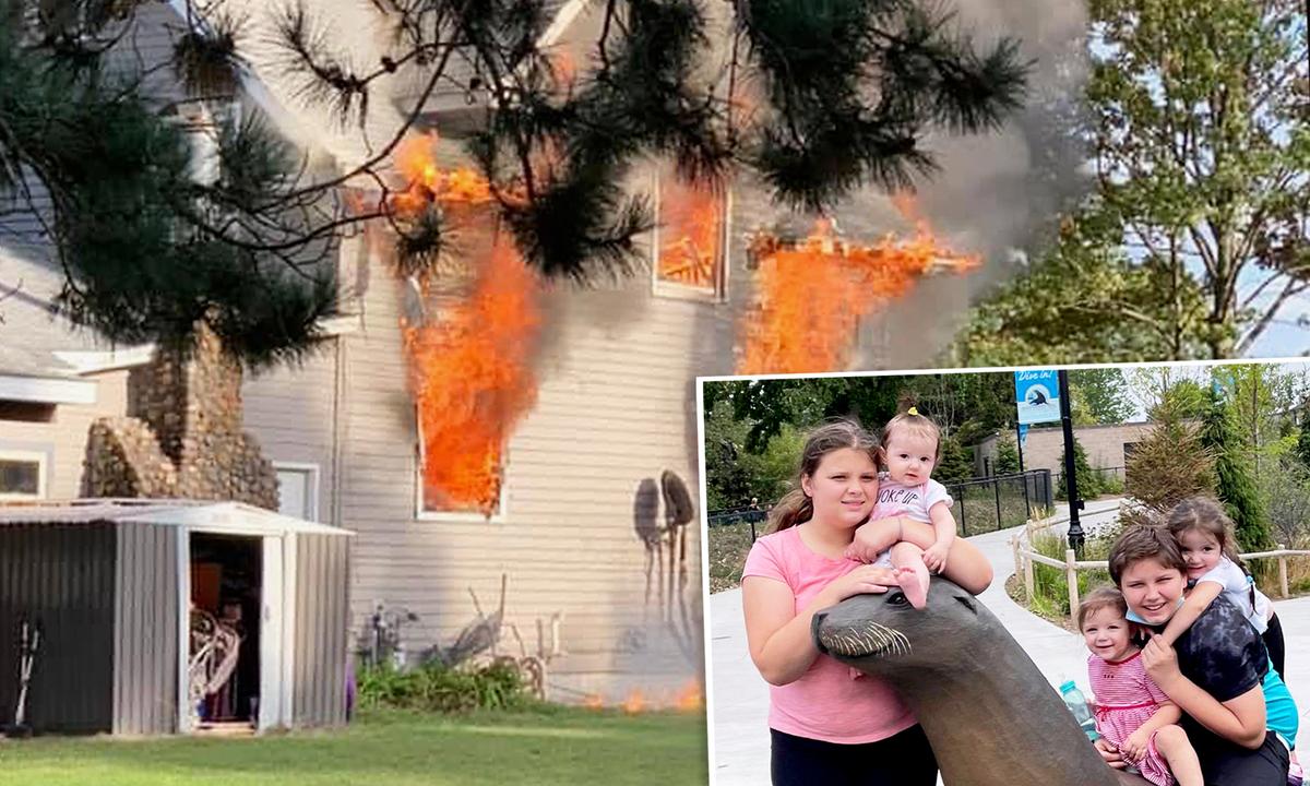 13-Year-Old Boy Home Alone With 4 Younger Sisters Saves Siblings After House Catches Fire