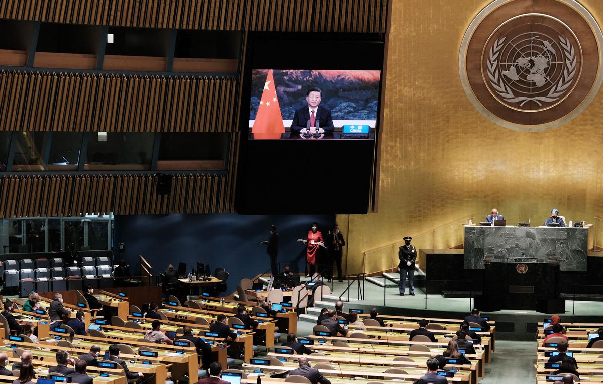 Chinese Leader Xi Jinping Uses UN Platform to Level Criticism Against US