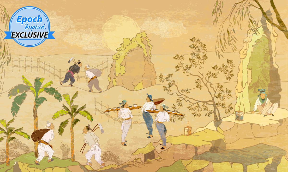 Tales of Wisdom: Lustful, Lazy Man’s One Good Thought Saves Village From Starving