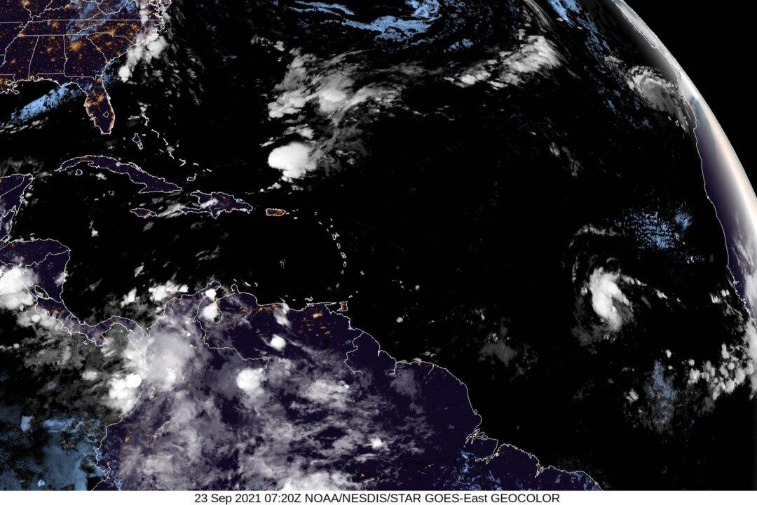 Tropical Depression Eighteen Forms in Eastern Atlantic: NHC