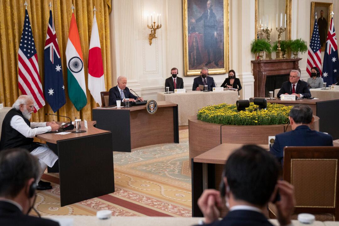 ‘A Force for Global Good’: Quad Leaders Meet at White House Against Backdrop of China Threat