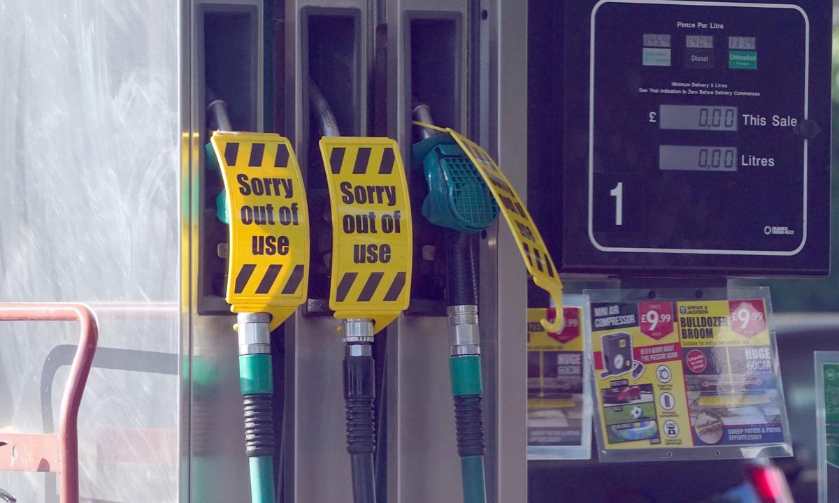 UK Government Urges Against Panic Buying Following Fuel Supply Disruption