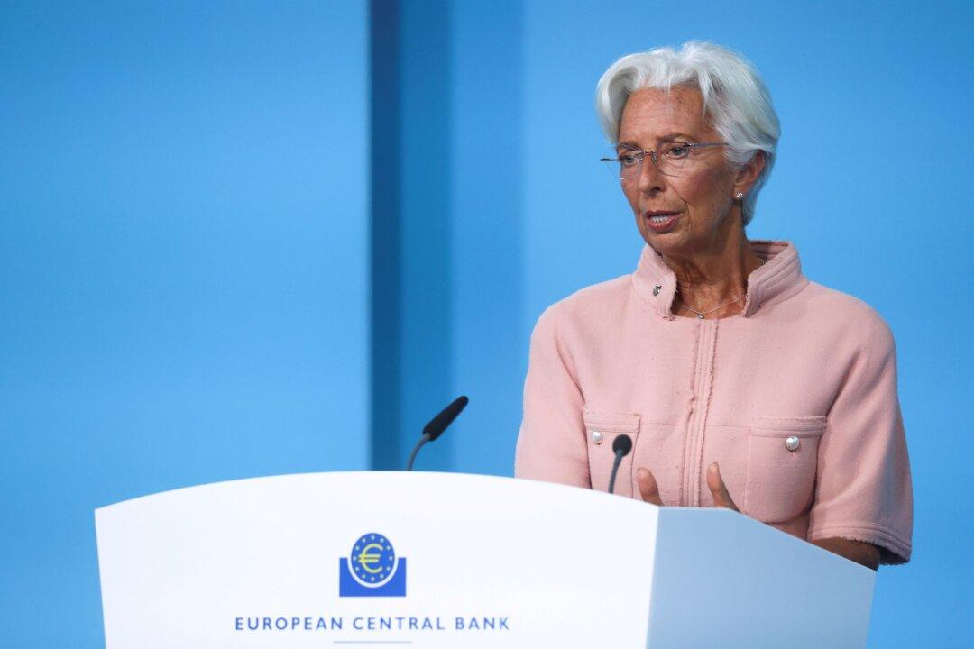 ECB’s Lagarde Says Many Causes of Inflation Spike Are Temporary