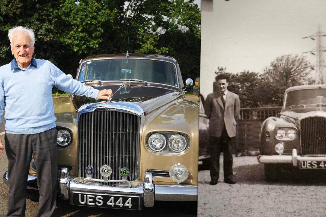Retired Chauffeur Celebrates 100th Birthday, Gifted the Luxury Bentley He Drove 60 Years Ago