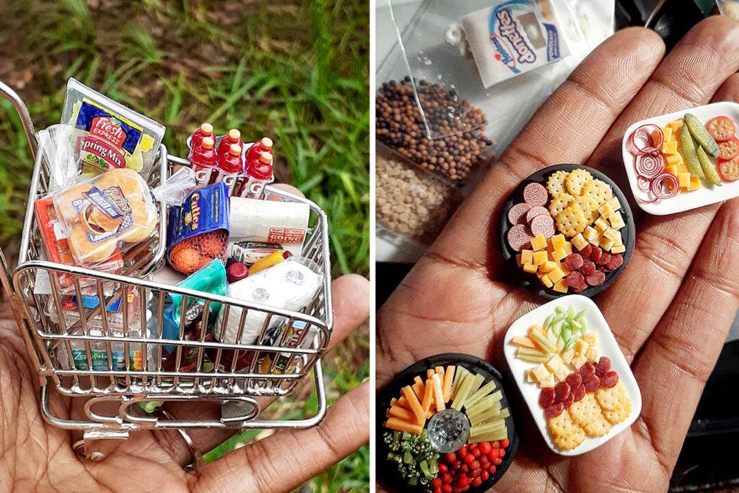 Florida Mom Crafts Miniature Clay Foods on an Incredibly Small Scale: ‘Do What You Love!’