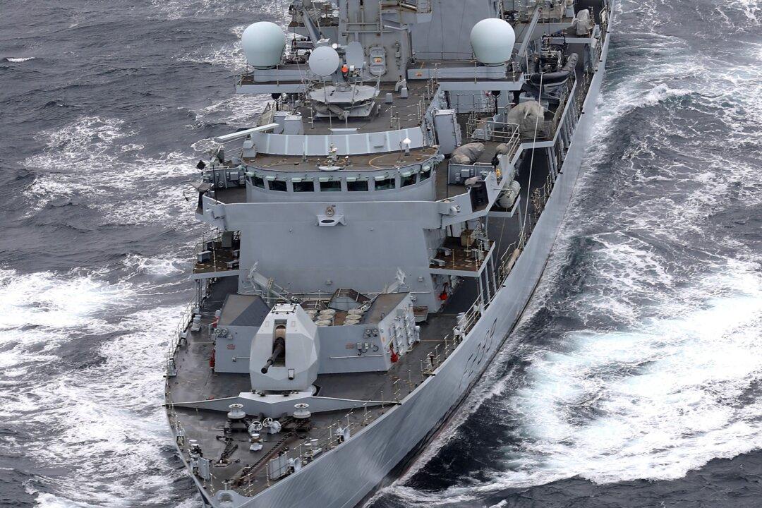 British Warship Makes a Rare Passage of Taiwan Strait