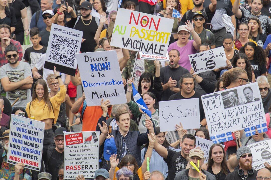 Quebec, Alberta Laws Banning Some COVID Protests Raise Concerns