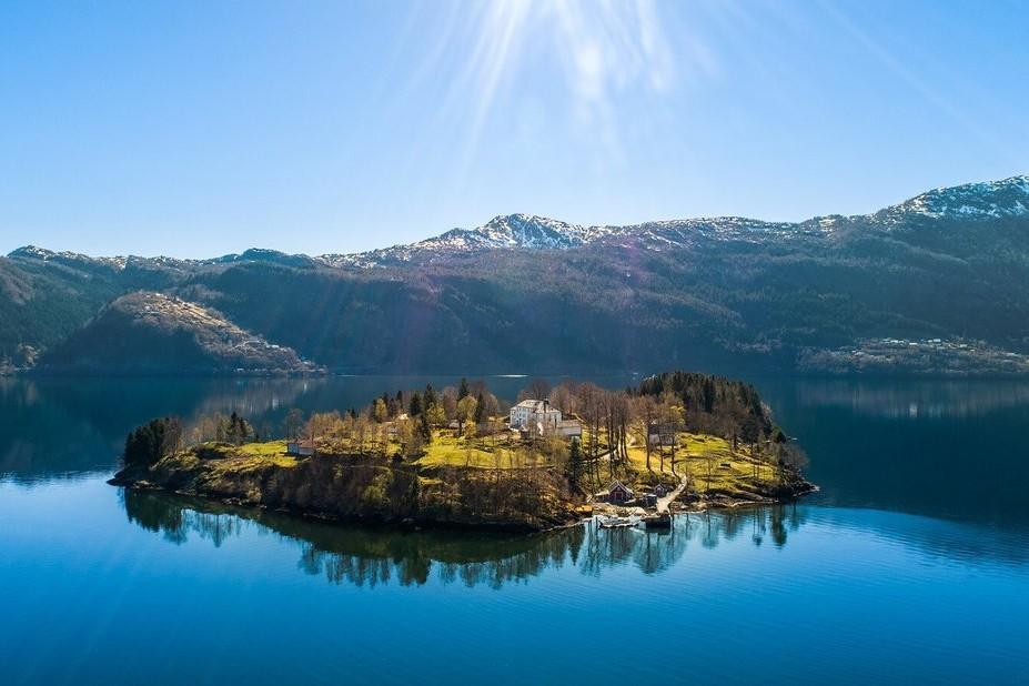 Escape to the Unique Private Island of Ulvsnes, Norway, for a Change of Pace Among the Fjords