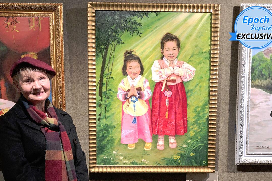 ‘The Evil CCP Will Crumble’: Polish-Born Artist Depicts Children Persecuted in China