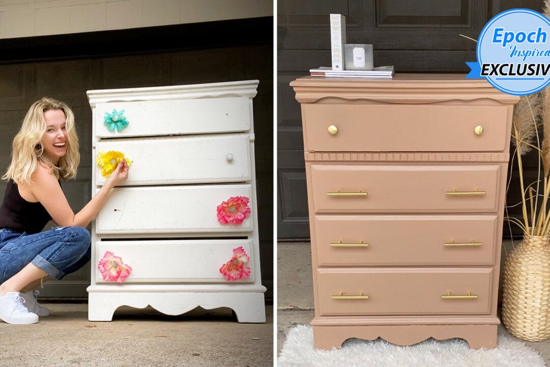 Photos: Stay-at-Home Mom Upcycles Old Furniture Into Creations Worth Hundreds of Dollars