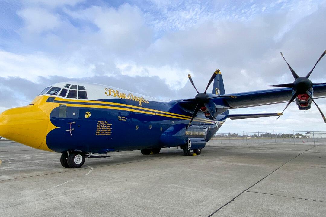 Blue Angels Pilot Flies ‘Fat Albert’ for 75th Anniversary