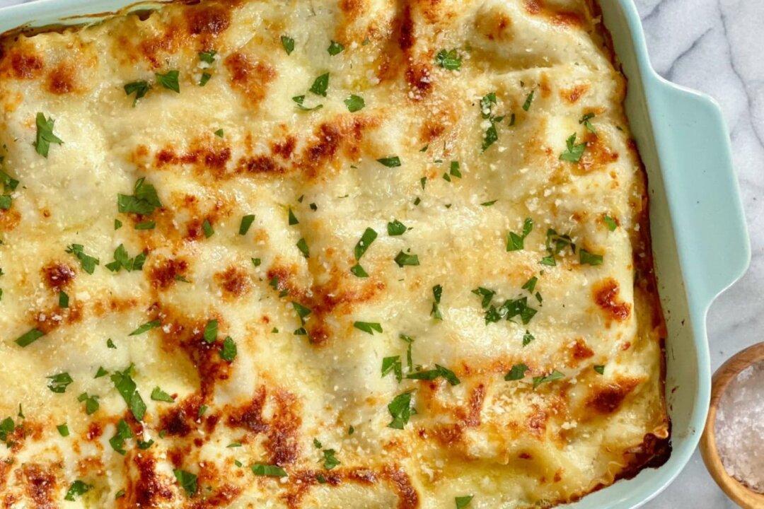 This 3-Cheese White Lasagna Is Pure Comfort