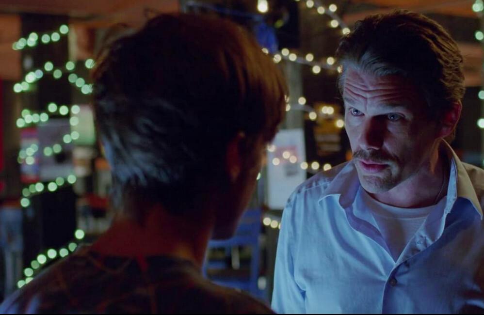 Ethan Hawke (R) and Ellar Coltrane play father and son in "Boyhood." (IFC Films/Universal Pictures)