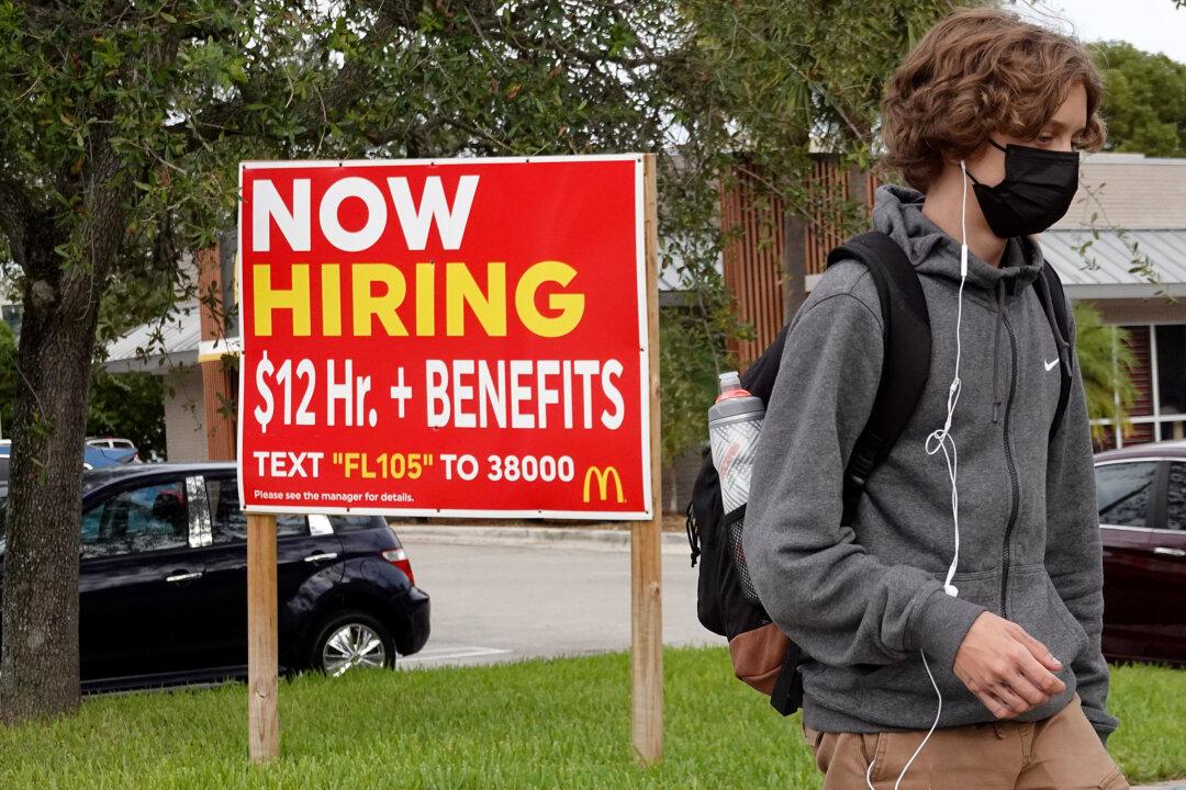 Job Openings Fall From Record High But Stay Elevated as Business Hiring Woes Persist